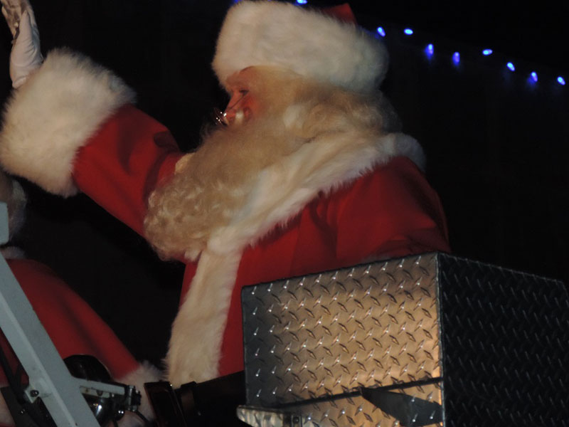 Santa at RMSI Lighted Christmas Parade