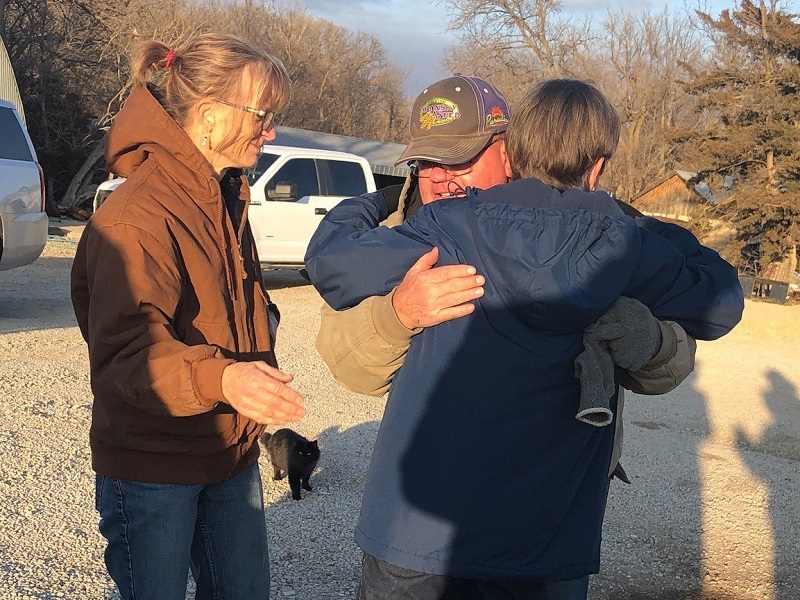 Governor Visits Wildfire Victims 12-29-21