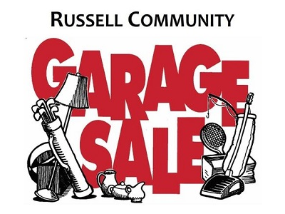 Russell Community Garage Sale is Saturday, June 4.