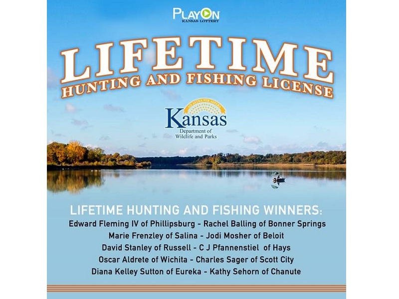 2022 Lifetime Hunting and Fishing License Winners