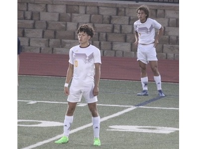 Diego and Edwin Muller of Hays High All-WAC Soccer honorees. (Photo by Angie Muller.)