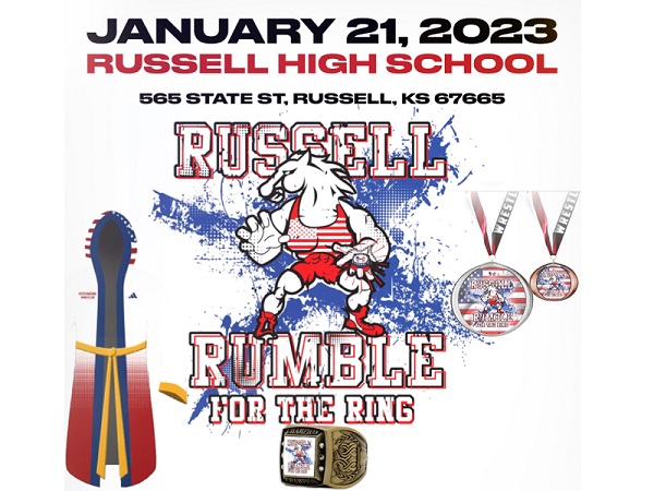 Russell Rumble for the Ring is Saturday, Jan. 21 at Amos Morris Gym.