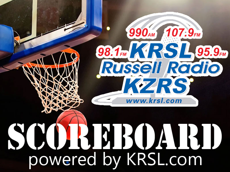 KRSL/KZRS Basketball Scoreboard